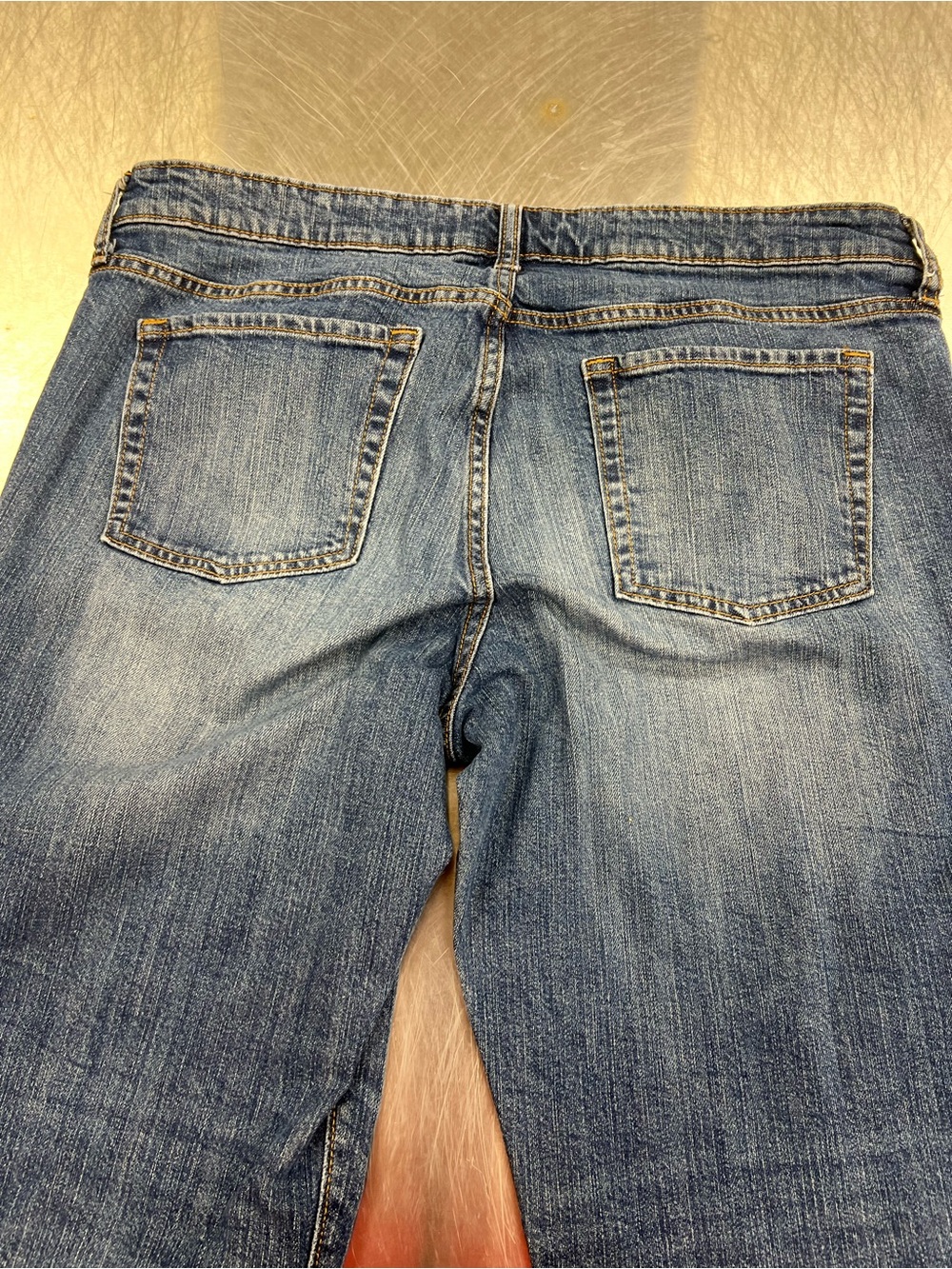 Gap Boyfriend Fit Cropped Jeans - Blue Women’s 16 or 33 - Picture 10 of 11
